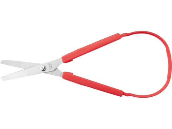 TIJERA ECO HOBBY 14CM APERTURA AUTOMATICA ROJA